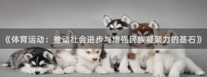 欧亿体育官方正版app集团官网首页网址：《体育运动：推动社会